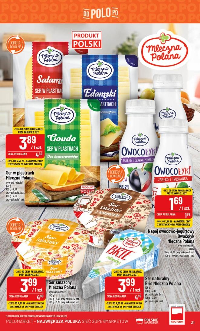 Gazetka promocyjna POLOmarket str. 21