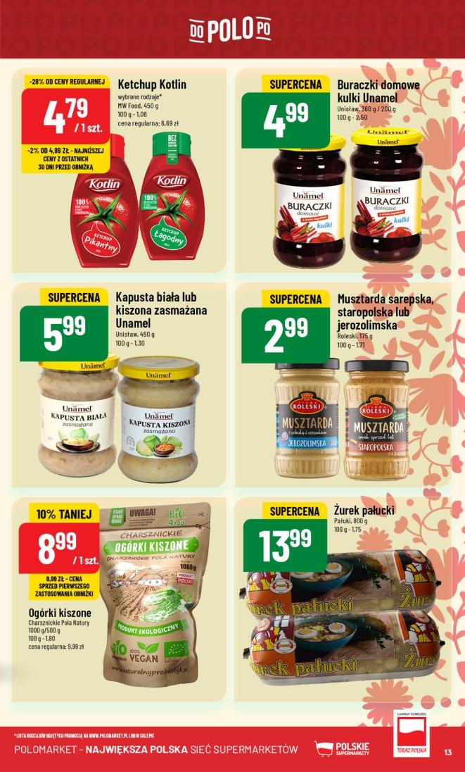 Gazetka promocyjna POLOmarket str. 13