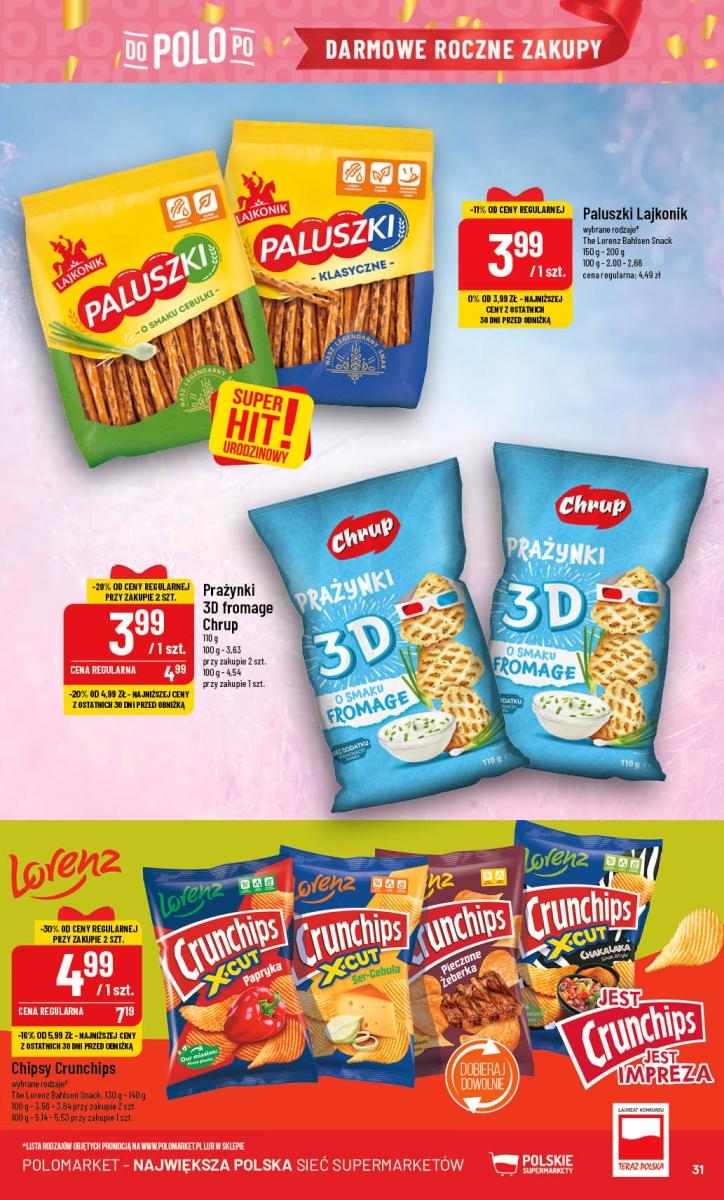 Gazetka promocyjna POLOmarket str. 31