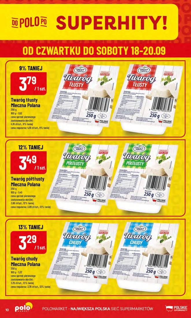 Gazetka promocyjna POLOmarket str. 10