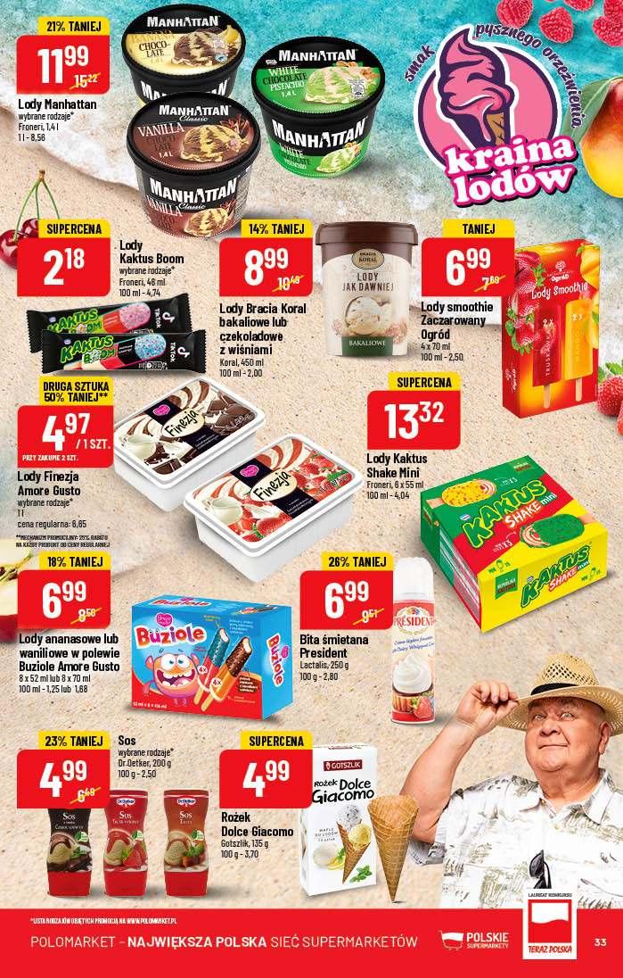 Gazetka promocyjna POLOmarket str. 33