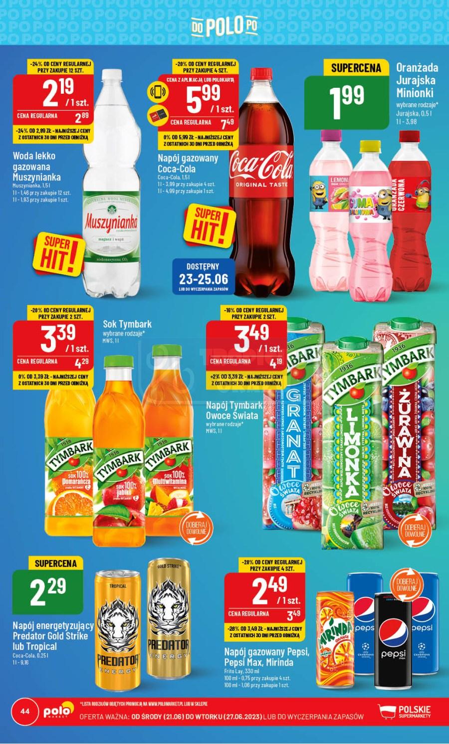 Gazetka promocyjna POLOmarket str. 44