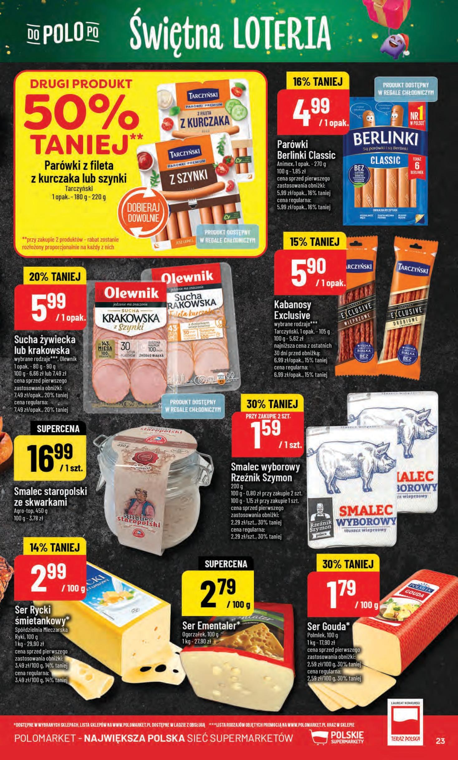 Gazetka promocyjna POLOmarket str. 23