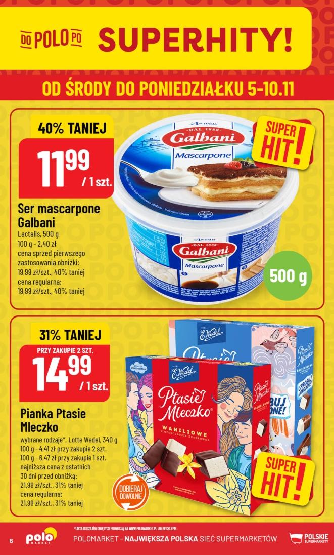 Gazetka promocyjna POLOmarket str. 6