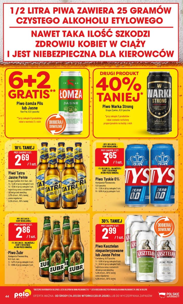 Gazetka promocyjna POLOmarket str. 44