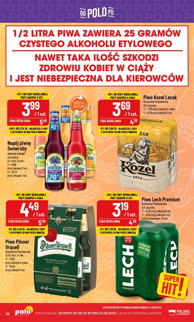 Gazetka promocyjna POLOmarket str. 36