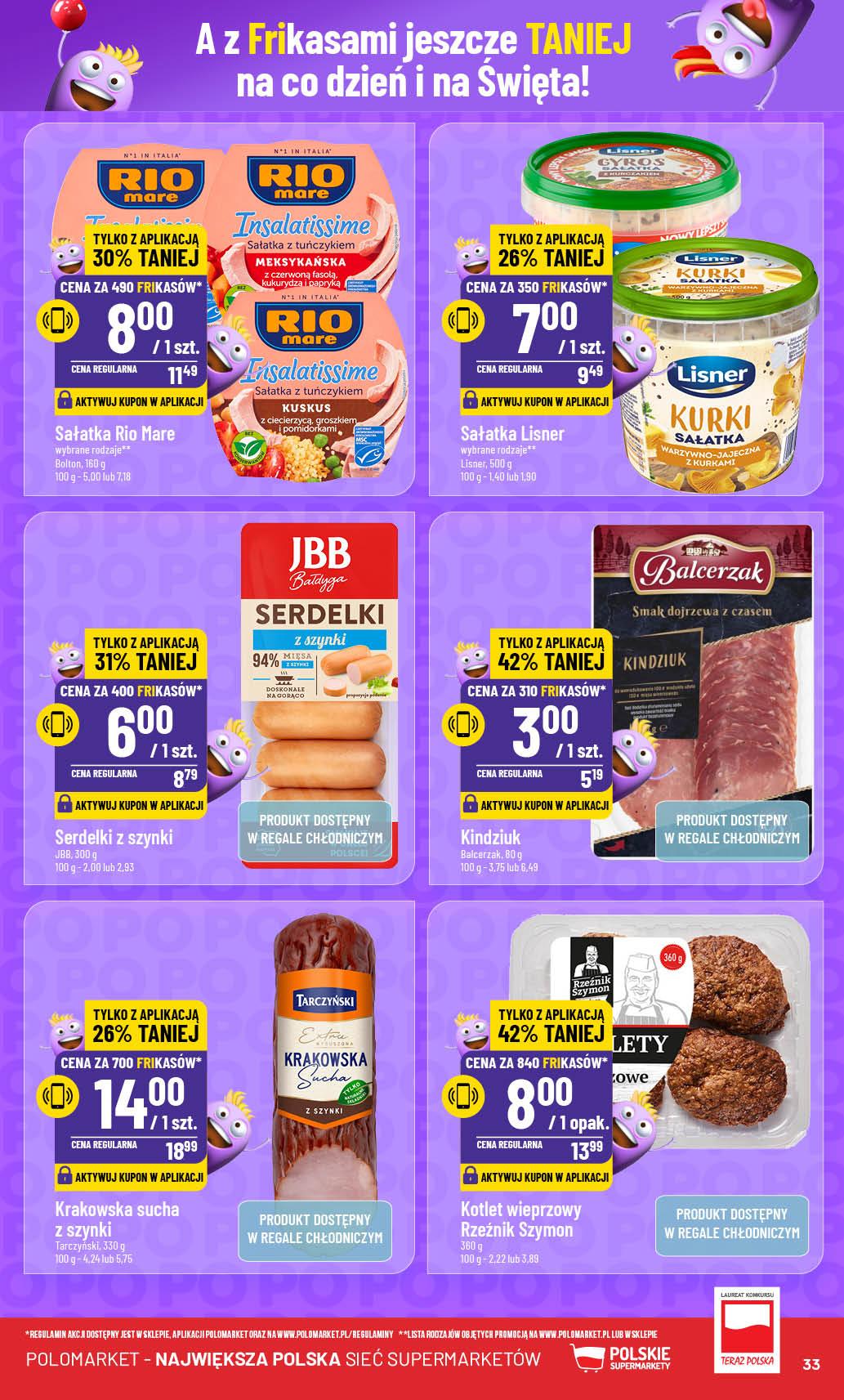 Gazetka promocyjna POLOmarket str. 33