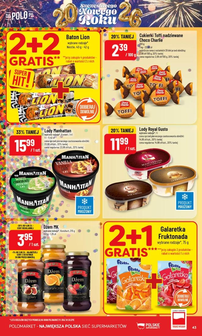 Gazetka promocyjna POLOmarket str. 43