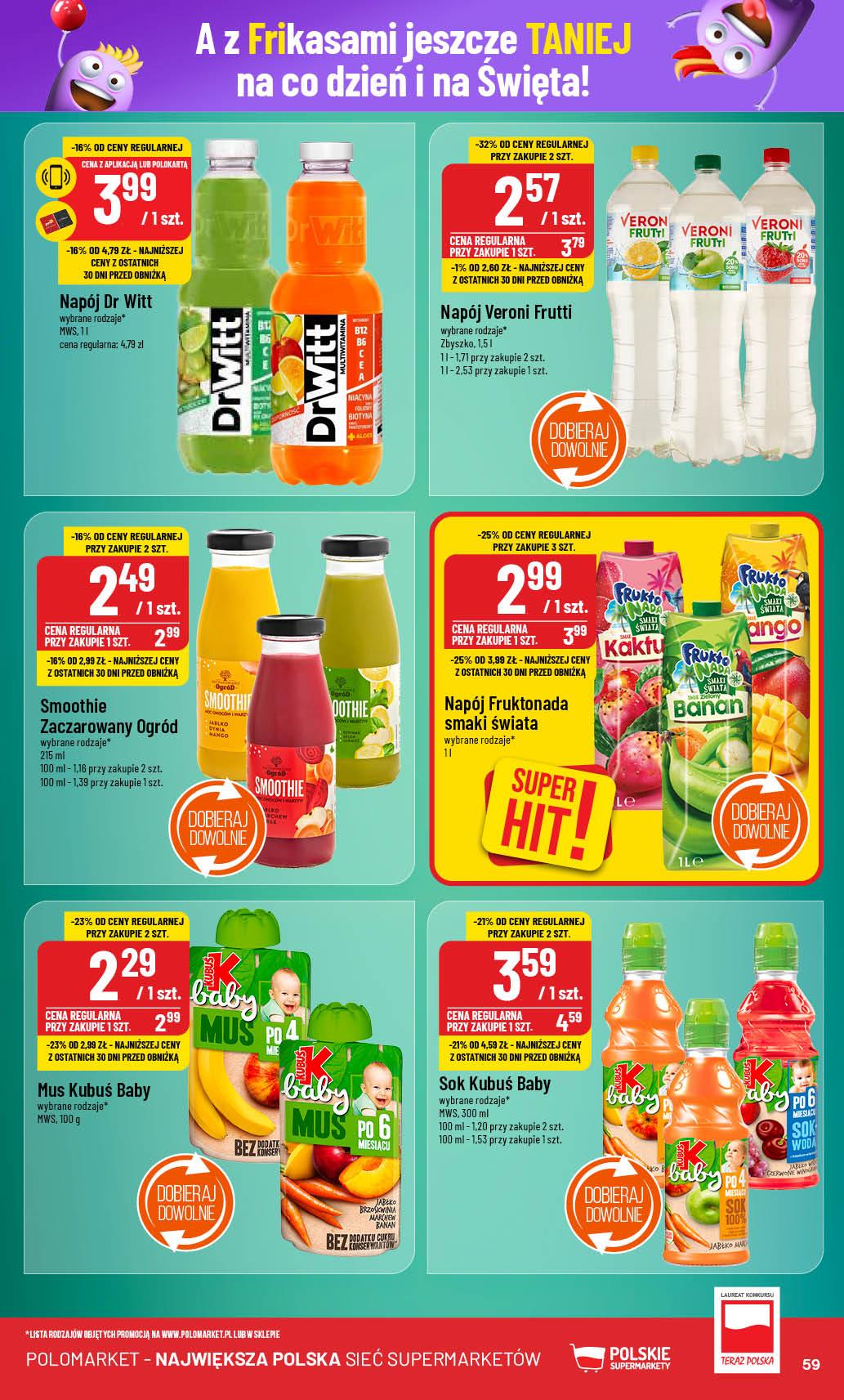 Gazetka promocyjna POLOmarket str. 59