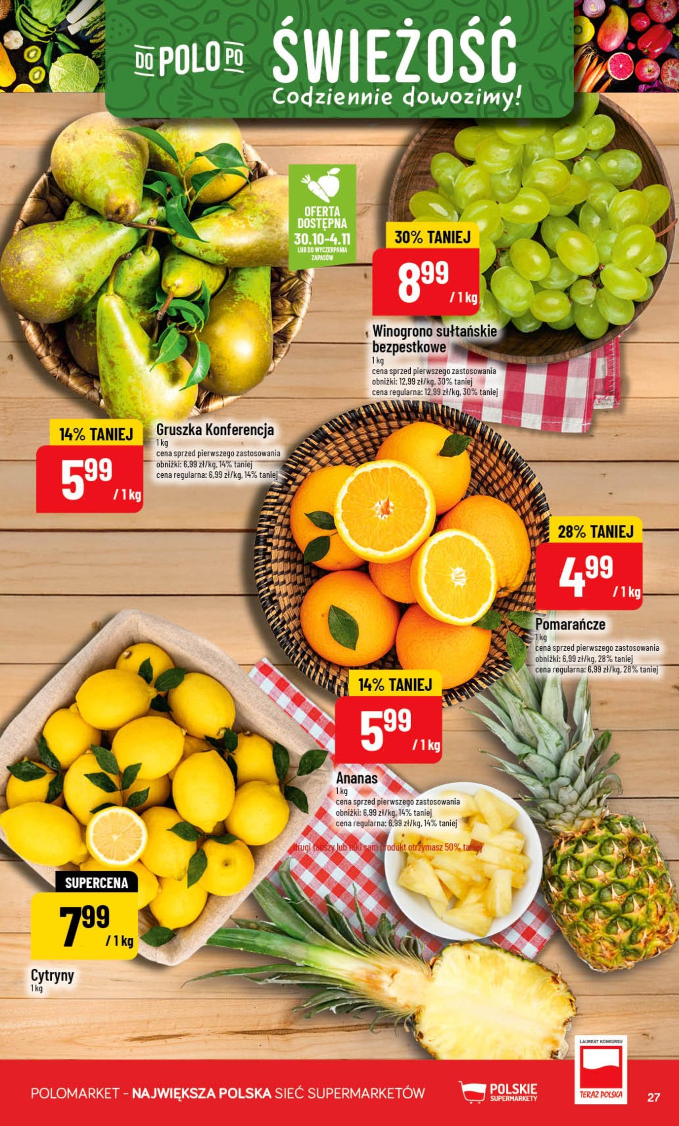 Gazetka promocyjna POLOmarket str. 27