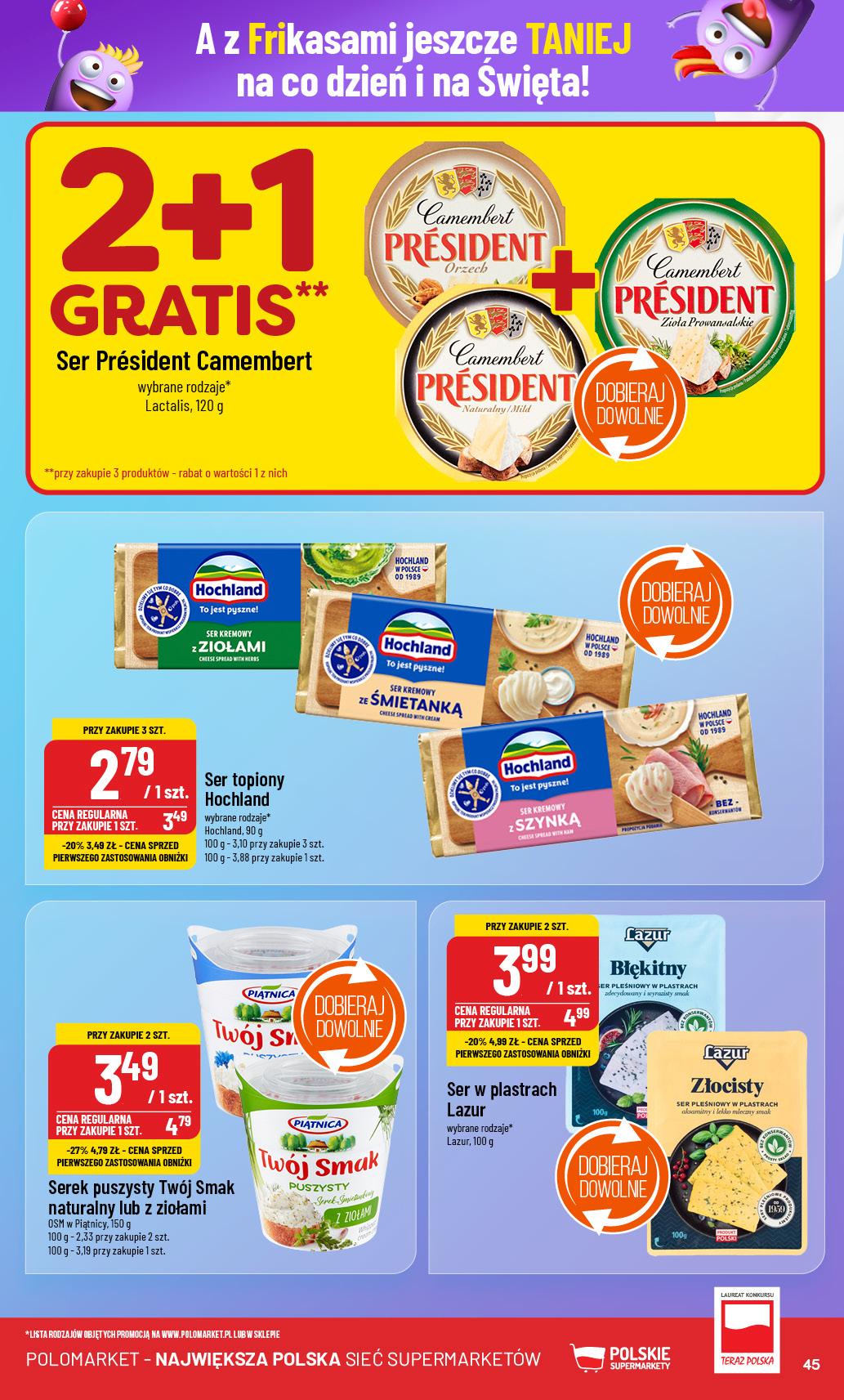 Gazetka promocyjna POLOmarket str. 45