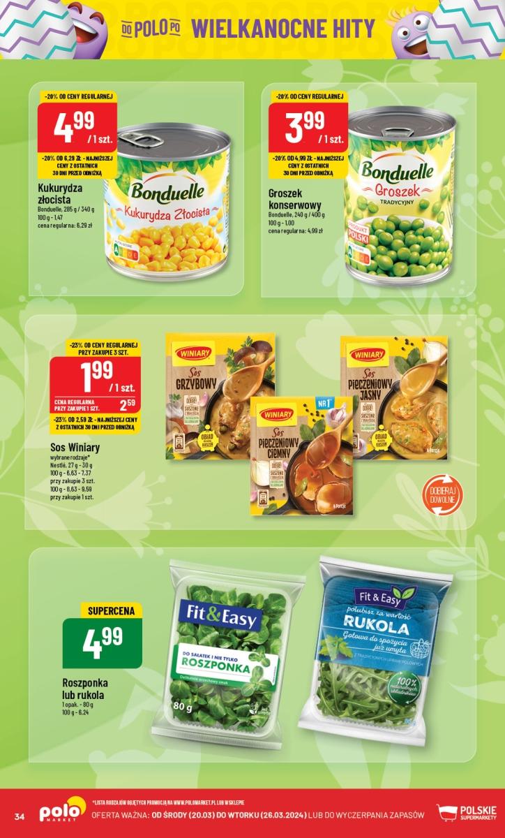 Gazetka promocyjna POLOmarket str. 34