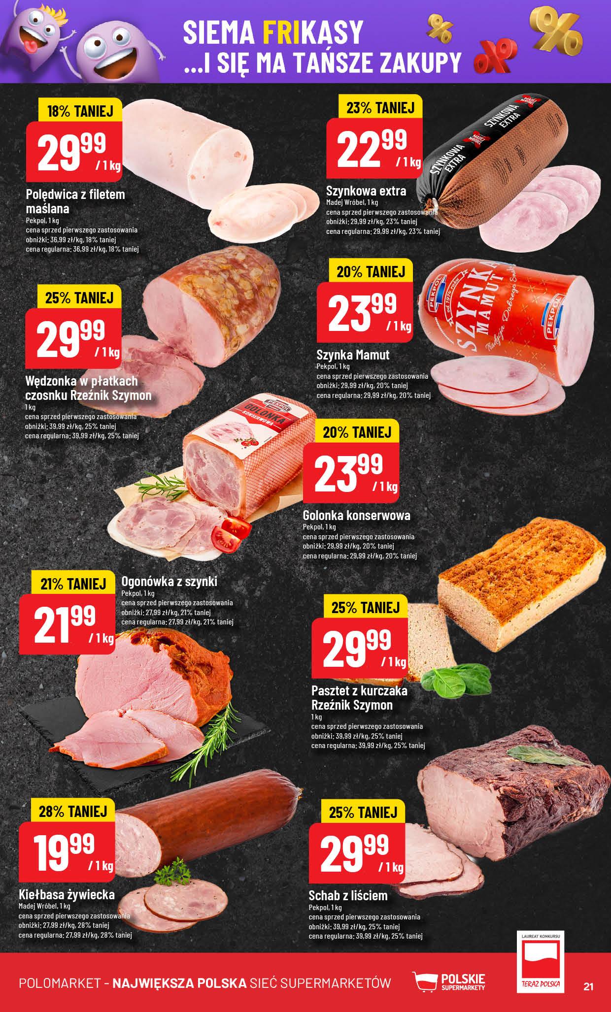 Gazetka promocyjna POLOmarket str. 21