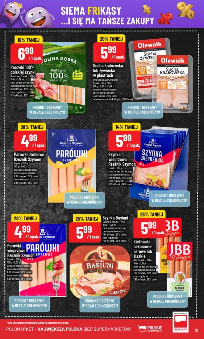 Gazetka promocyjna POLOmarket str. 21