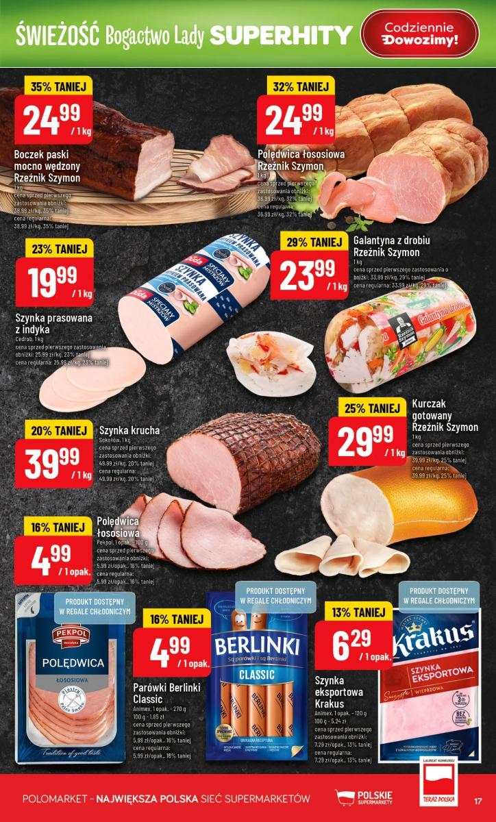 Gazetka promocyjna POLOmarket str. 17