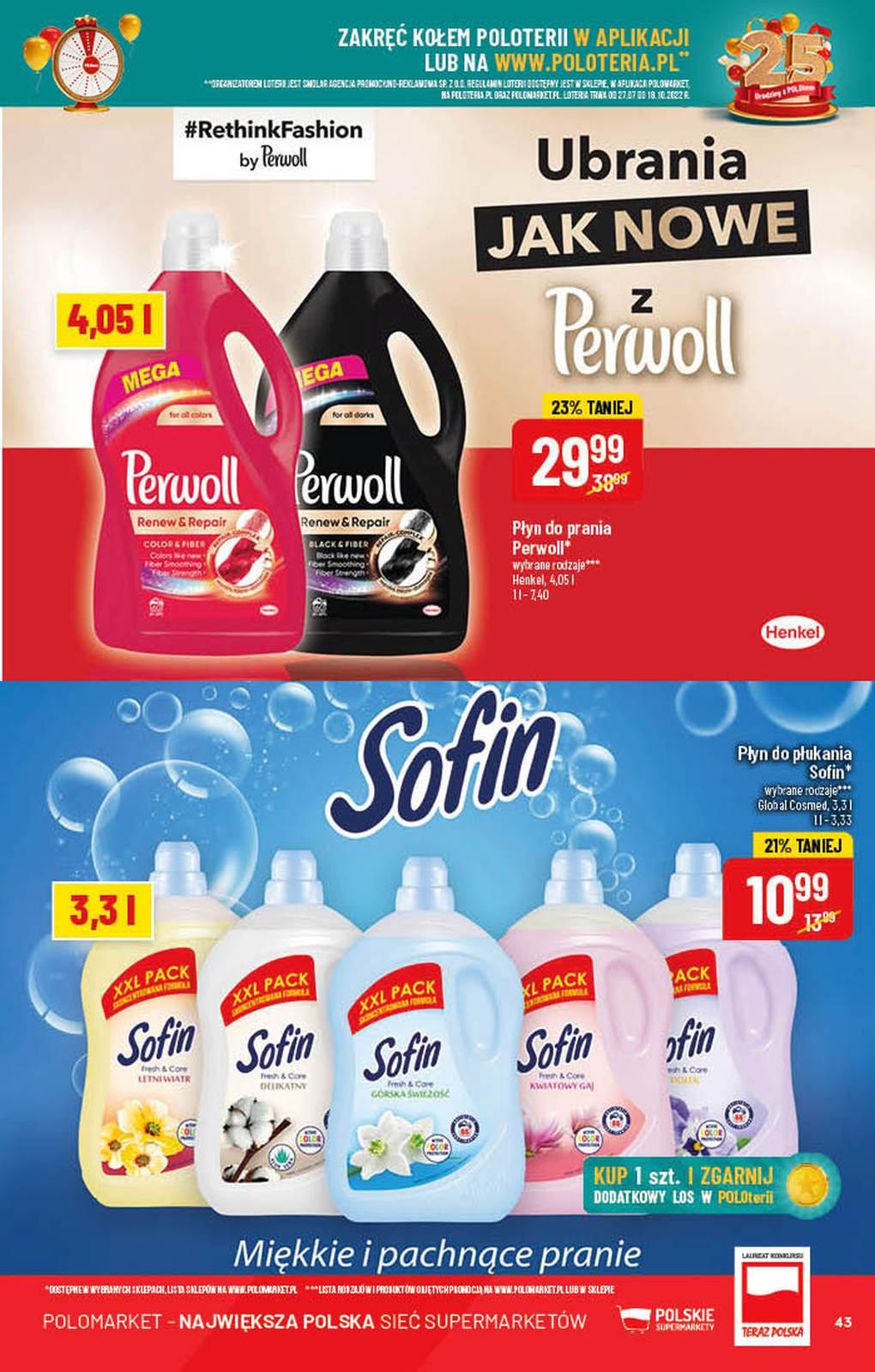 Gazetka promocyjna POLOmarket str. 43