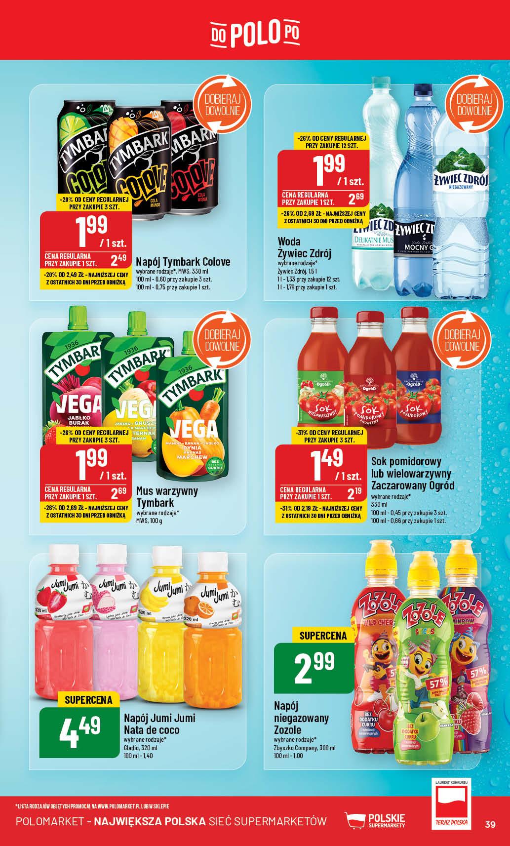 Gazetka promocyjna POLOmarket str. 39
