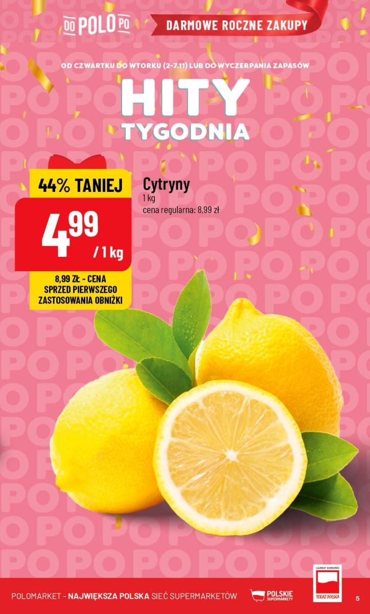 Gazetka promocyjna POLOmarket str. 5