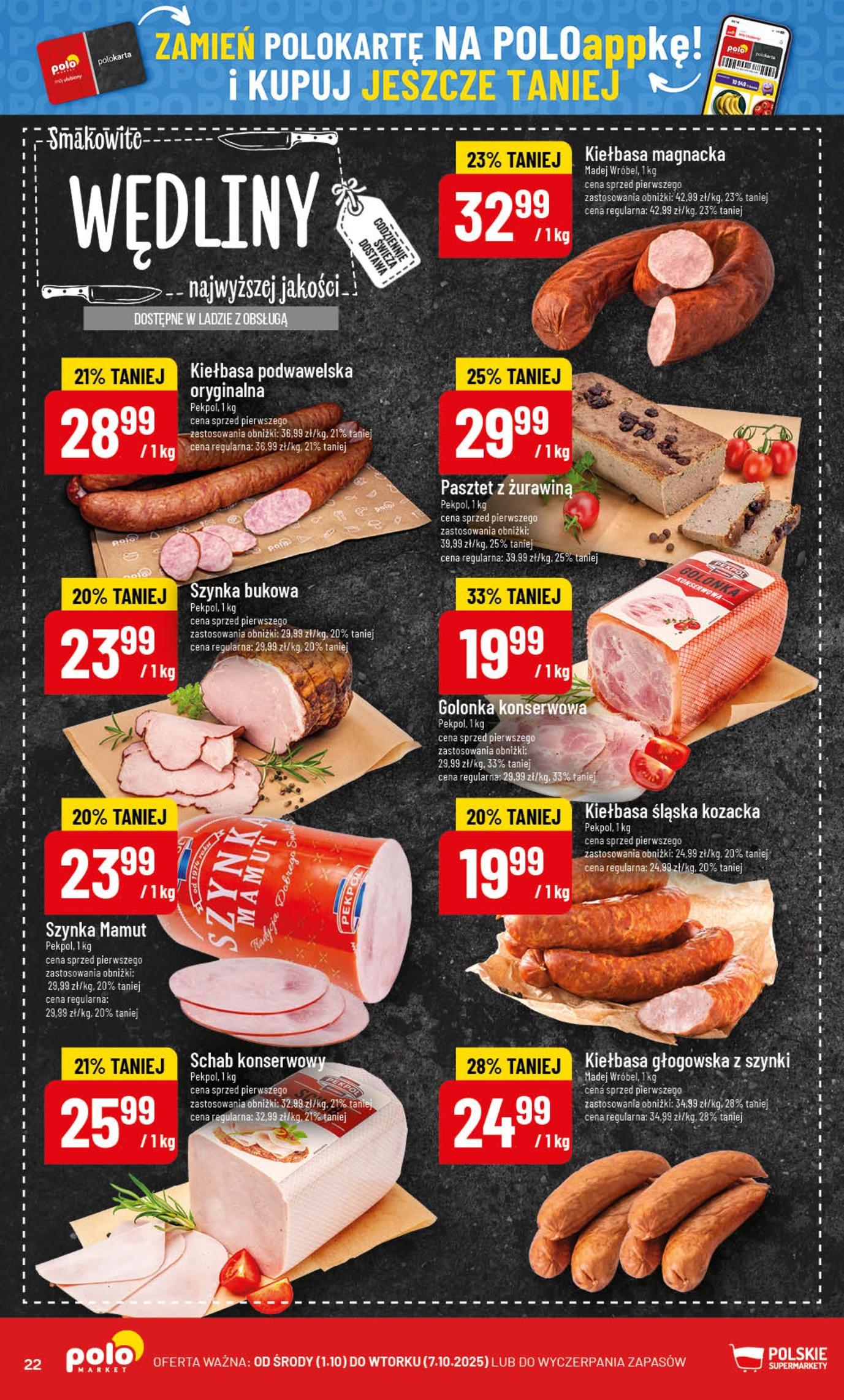 Gazetka promocyjna POLOmarket str. 22