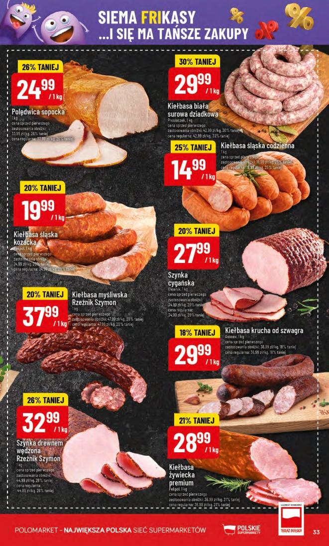 Gazetka promocyjna POLOmarket str. 33