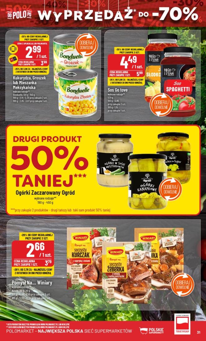 Gazetka promocyjna POLOmarket str. 31