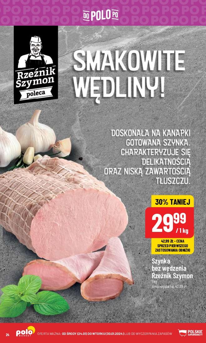 Gazetka promocyjna POLOmarket str. 24
