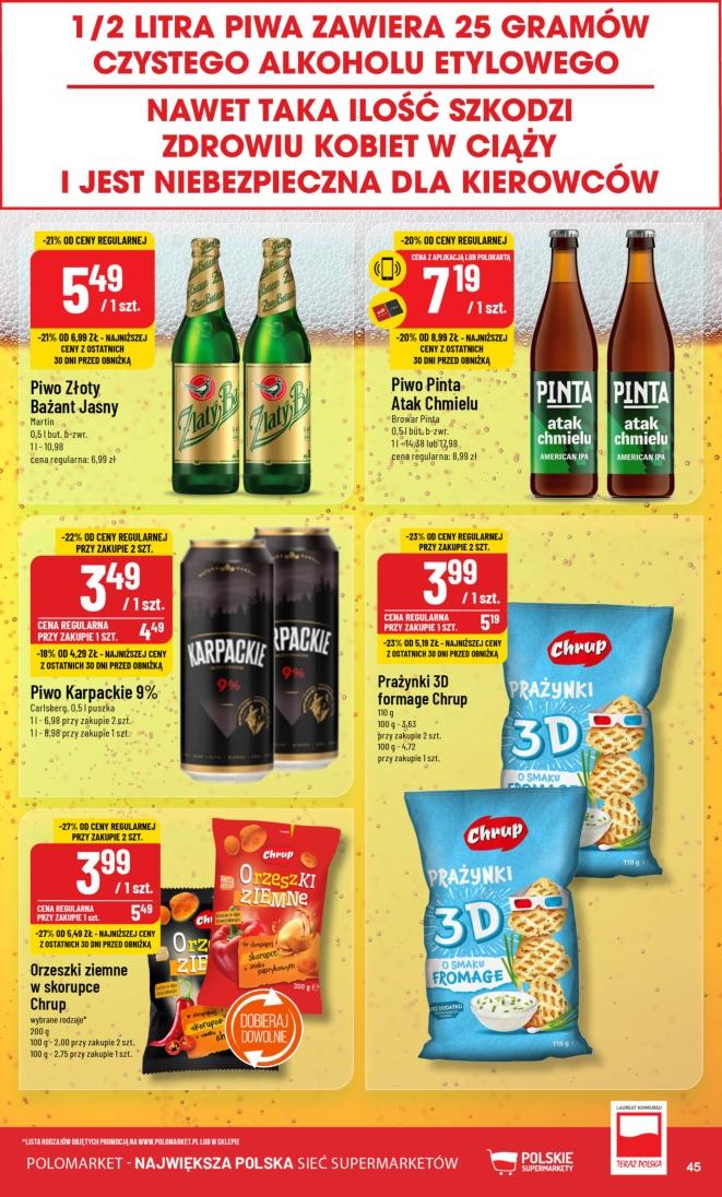 Gazetka promocyjna POLOmarket str. 45