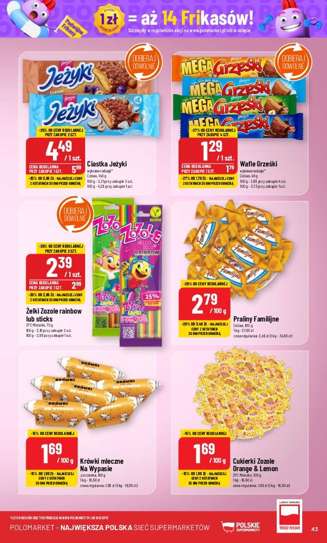 Gazetka promocyjna POLOmarket str. 43