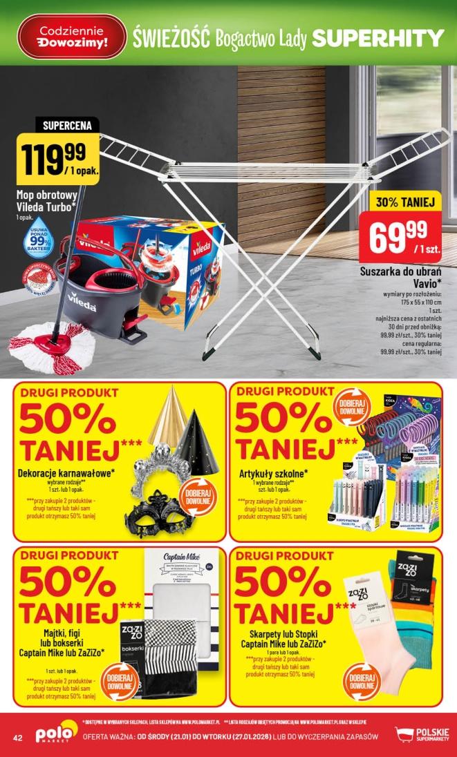 Gazetka promocyjna POLOmarket str. 42