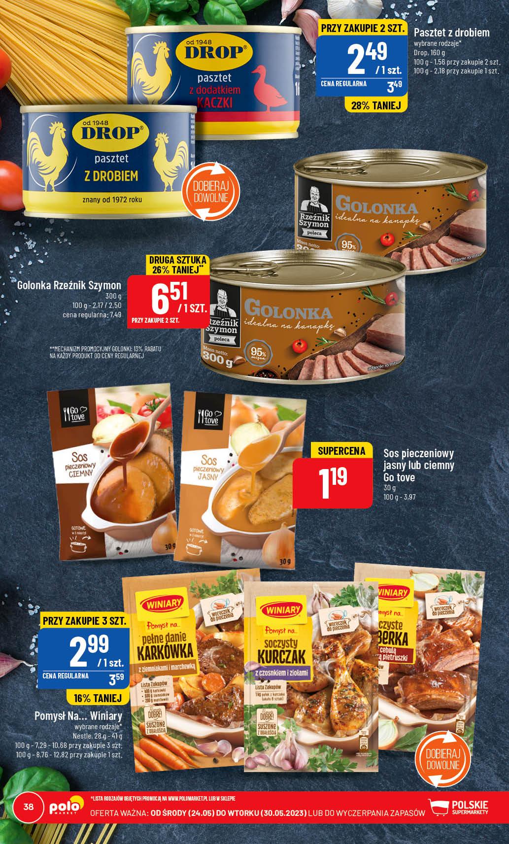 Gazetka promocyjna POLOmarket str. 38