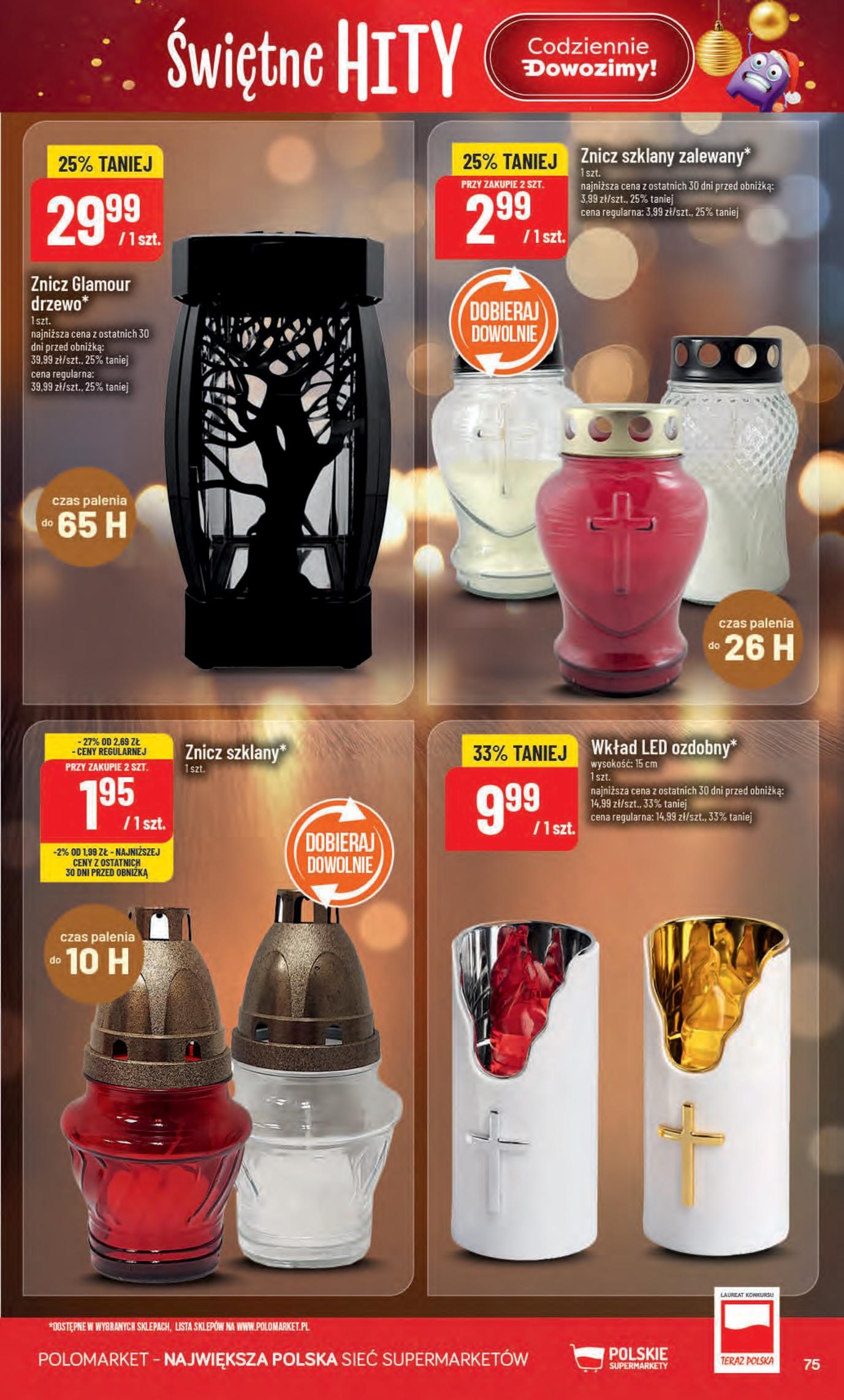 Gazetka promocyjna POLOmarket str. 75