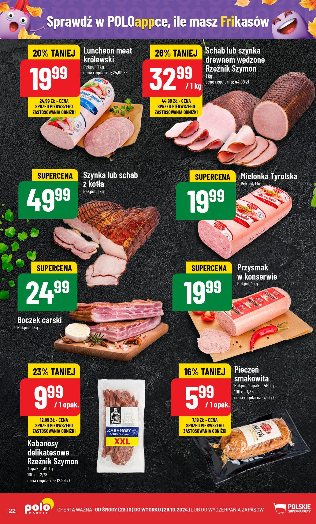 Gazetka promocyjna POLOmarket str. 22