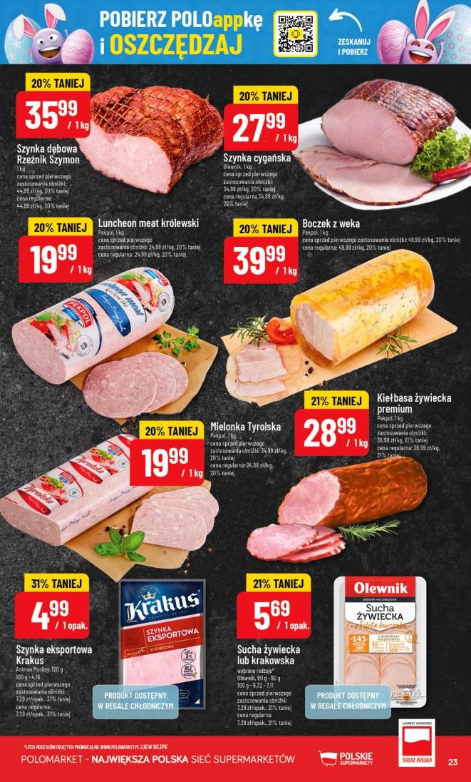 Gazetka promocyjna POLOmarket str. 23