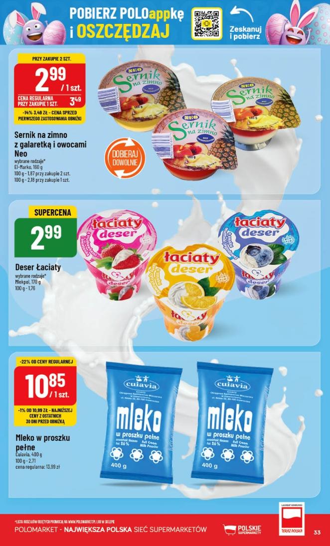 Gazetka promocyjna POLOmarket str. 33