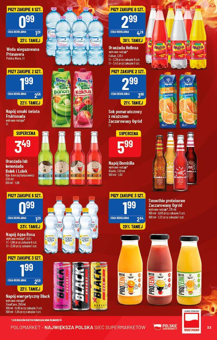 Gazetka promocyjna POLOmarket str. 33