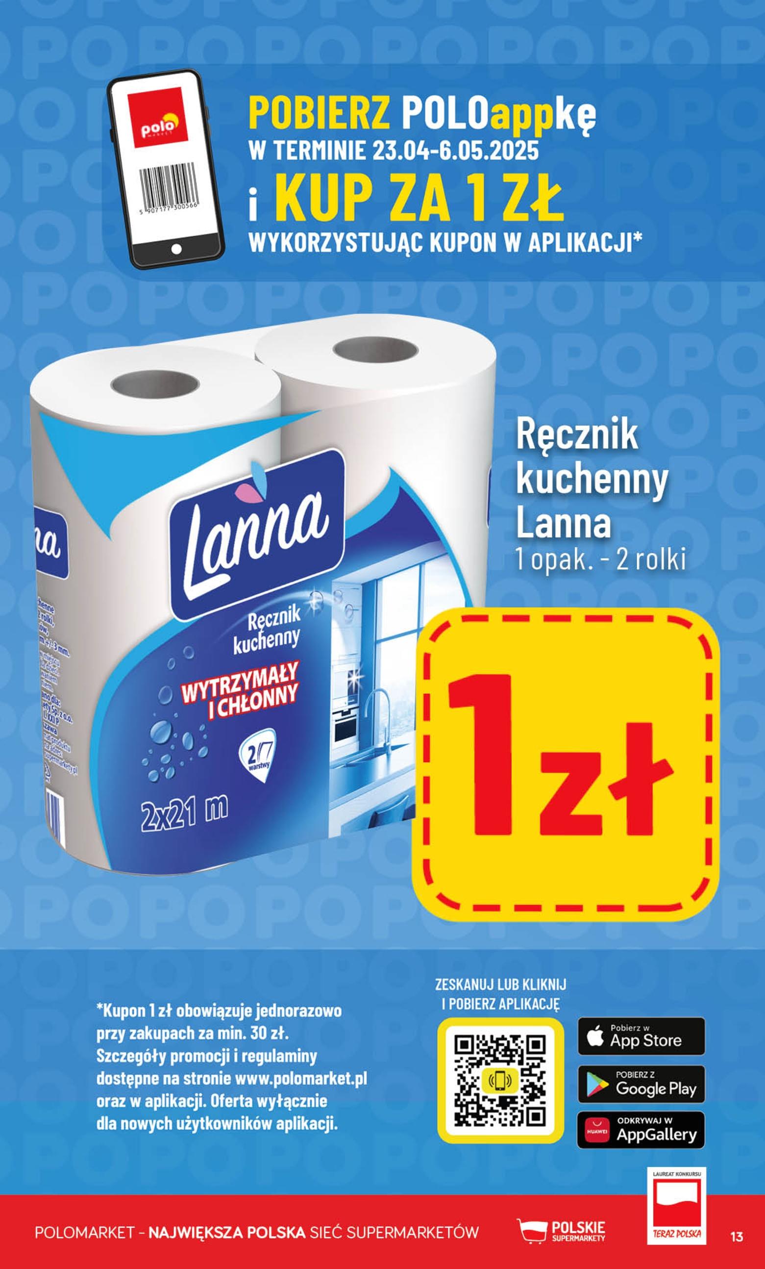 Gazetka promocyjna POLOmarket str. 13