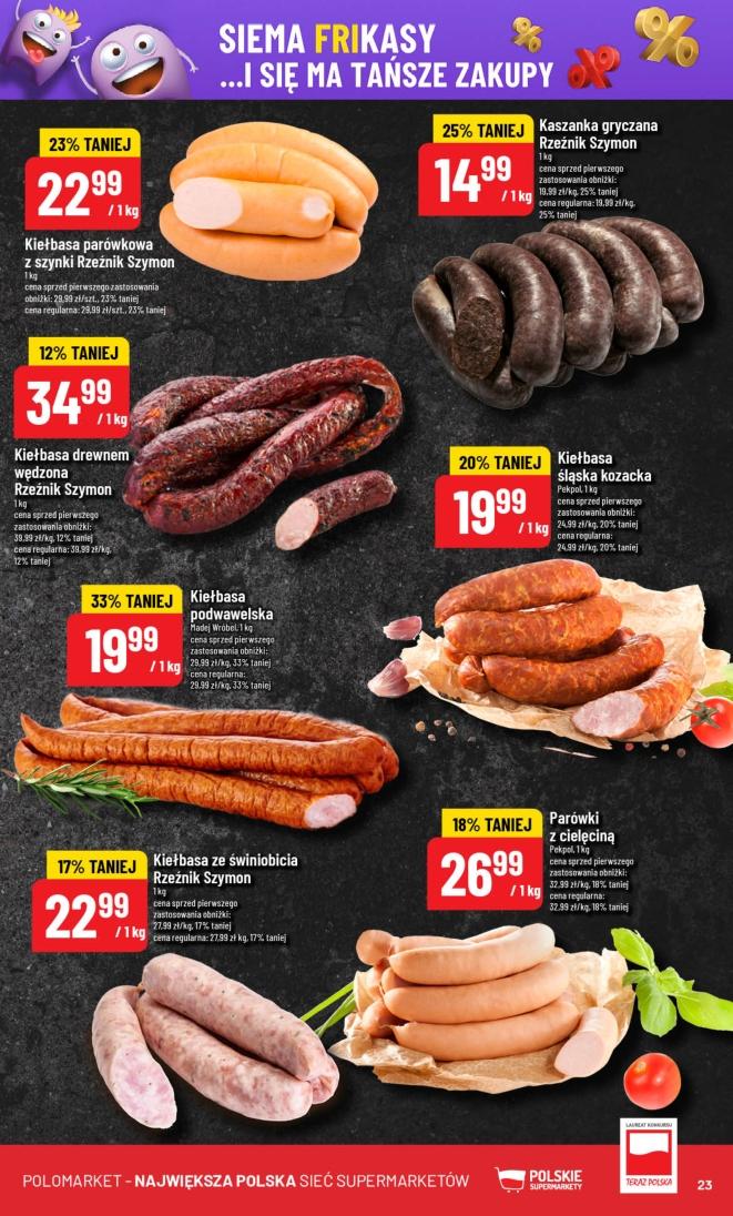 Gazetka promocyjna POLOmarket str. 23