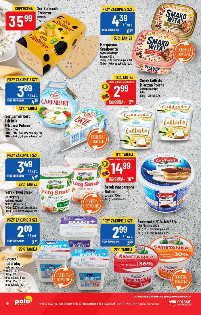 Gazetka promocyjna POLOmarket str. 16