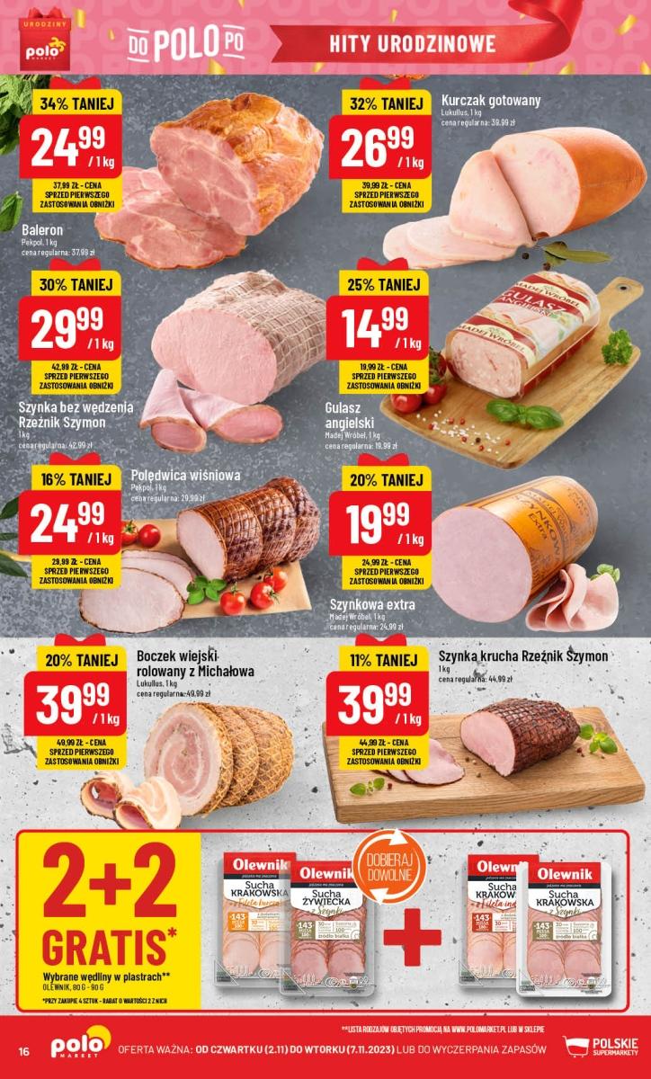 Gazetka promocyjna POLOmarket str. 16