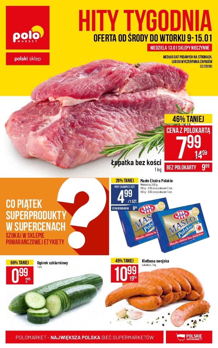 Gazetka promocyjna POLOmarket str. 1