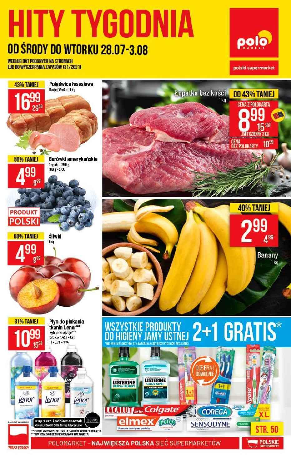 Gazetka promocyjna POLOmarket str. 1