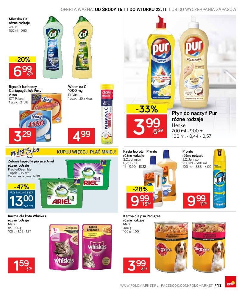 Gazetka promocyjna POLOmarket str. 13