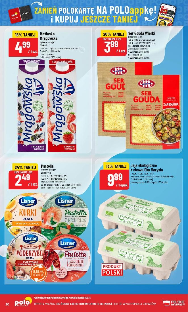 Gazetka promocyjna POLOmarket str. 30
