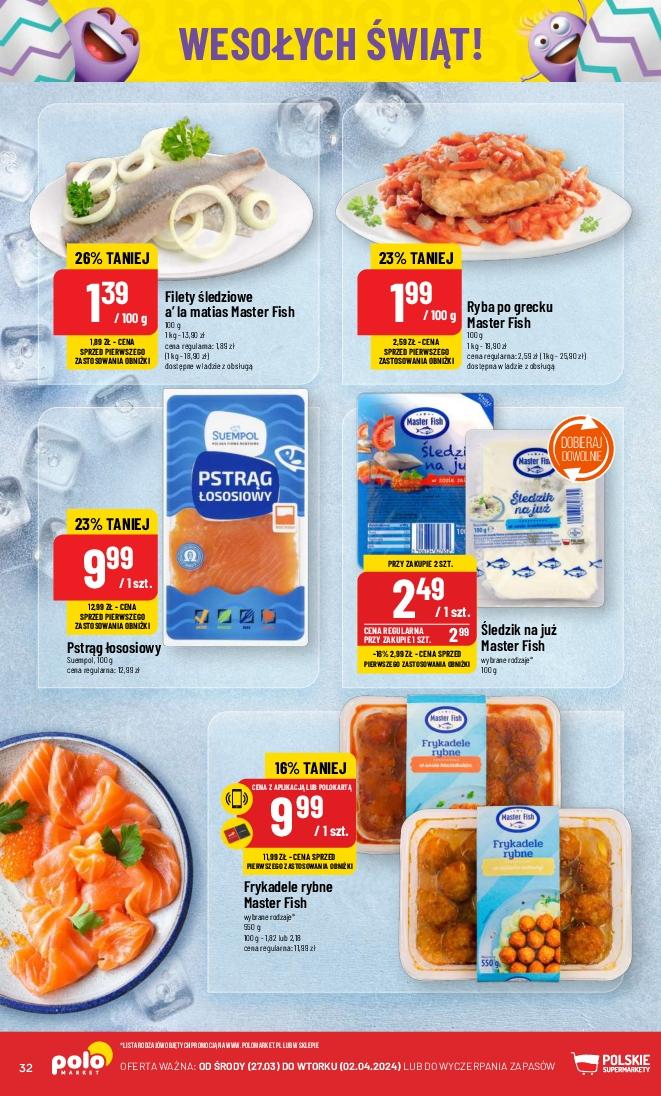 Gazetka promocyjna POLOmarket str. 32
