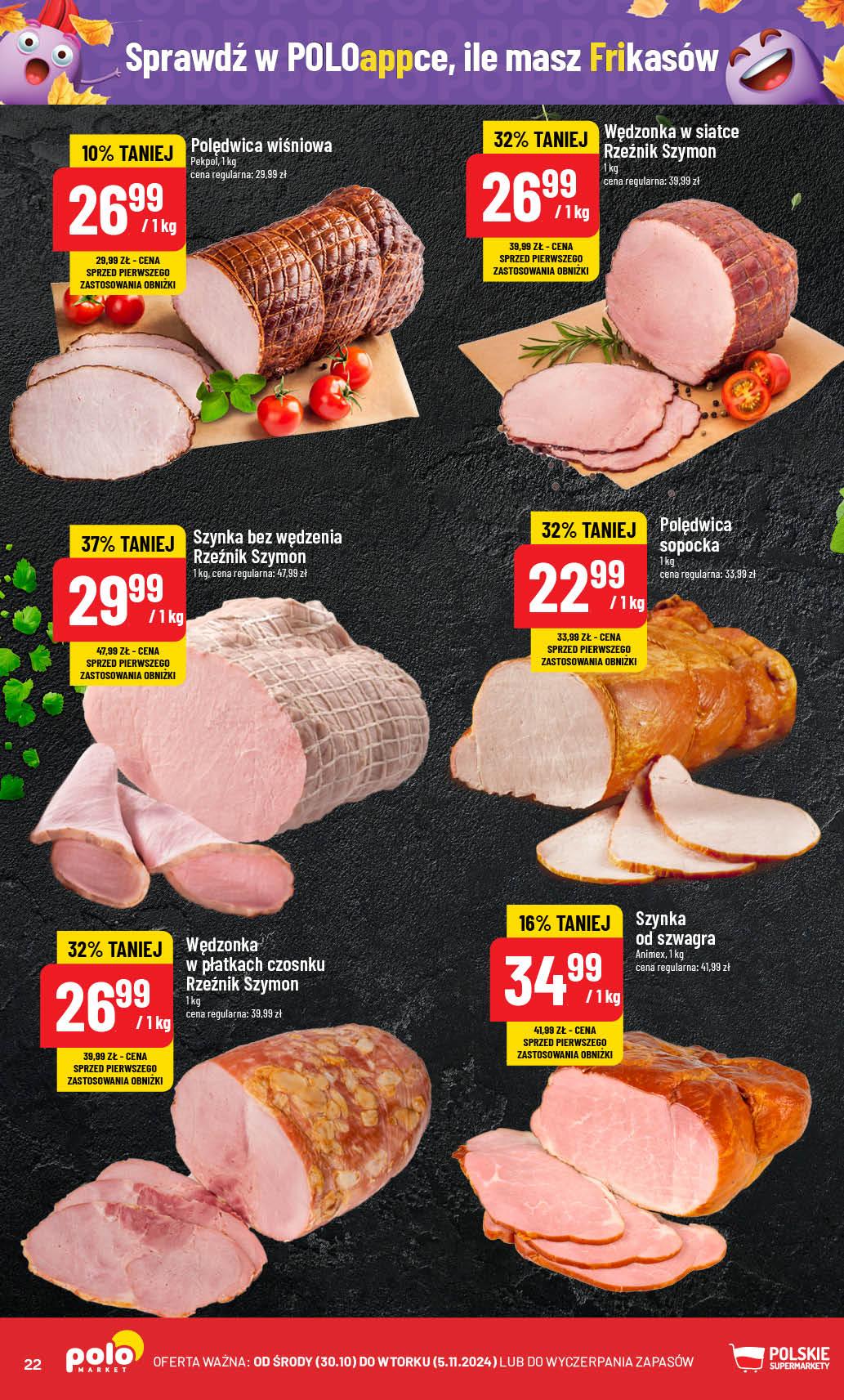 Gazetka promocyjna POLOmarket str. 22