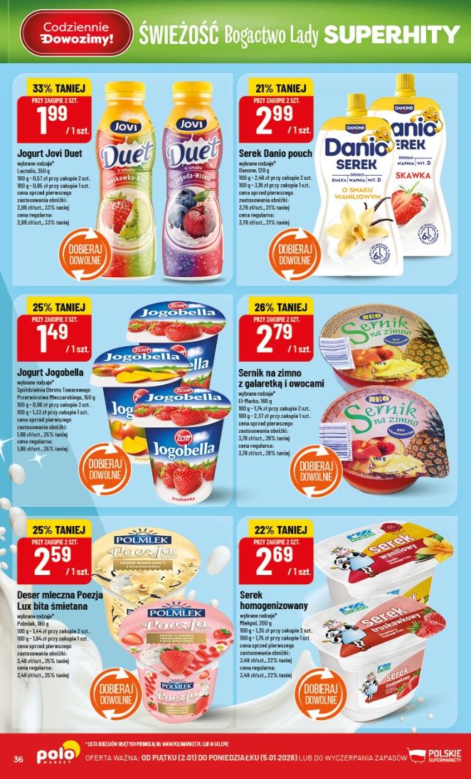 Gazetka promocyjna POLOmarket str. 36