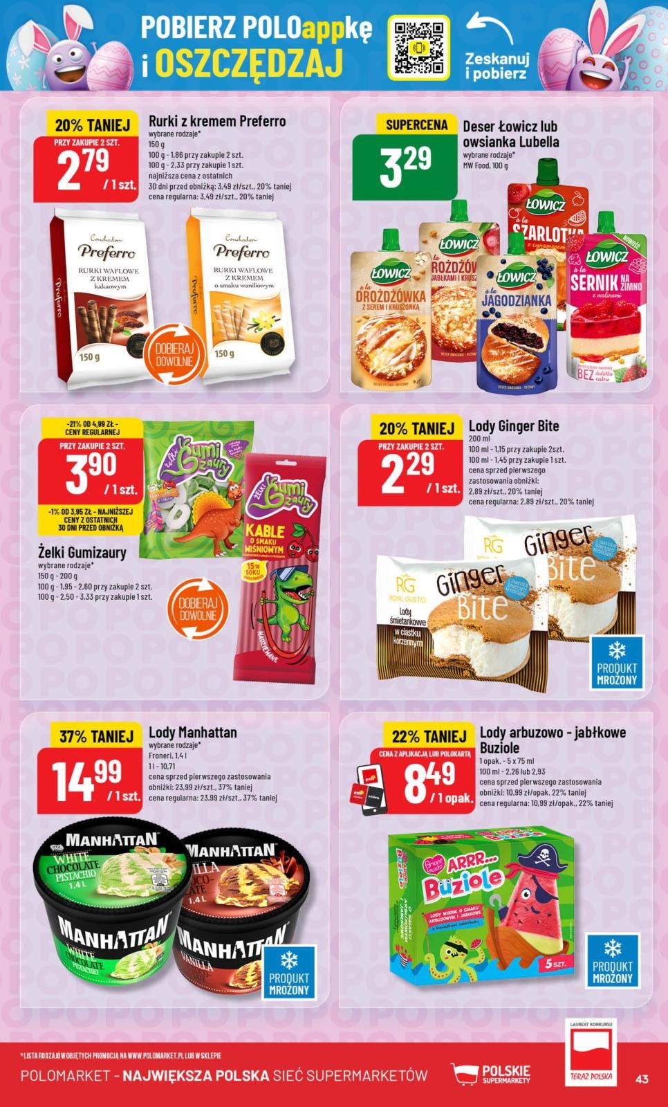 Gazetka promocyjna POLOmarket str. 43