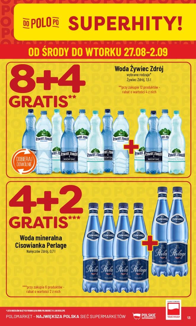 Gazetka promocyjna POLOmarket str. 13
