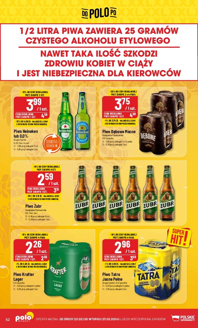Gazetka promocyjna POLOmarket str. 52
