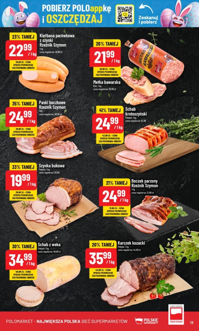 Gazetka promocyjna POLOmarket str. 13